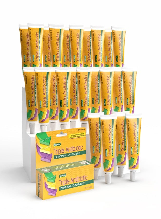 Natureplex Triple Antibiotic Ointment 1.0 oz (Pack of 24) – Contains Bacitracin, to Aid Wound Care, Scrapes, Cuts, and Burns, Prevents Infections, Helps Healing – Made in USA - Image 1